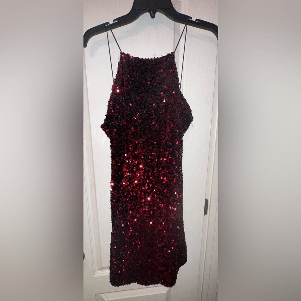B.Darlin sequined dress
